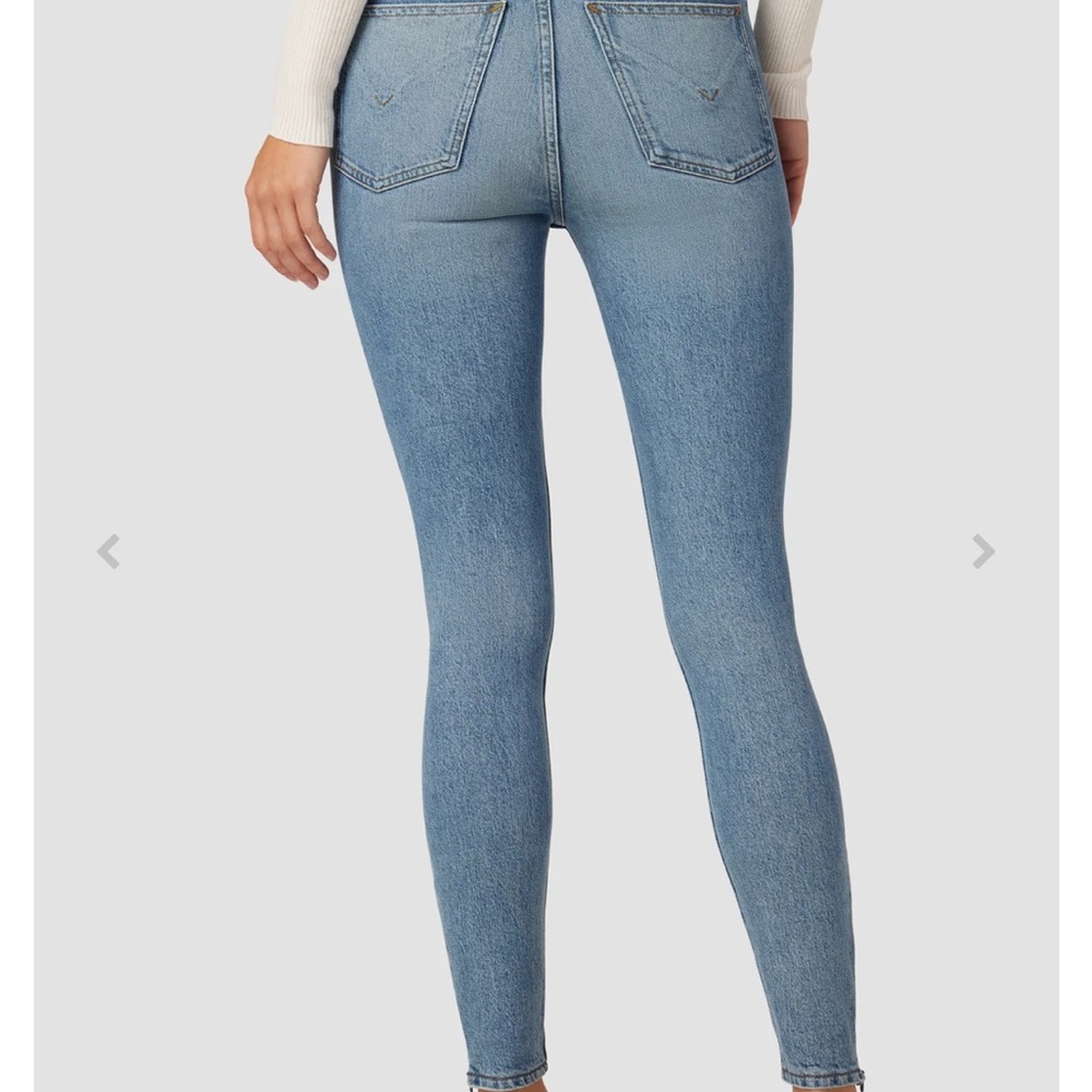 Hudson Peacemaker Centerfold Extreme High-Rise Super Skinny Ankle Jean